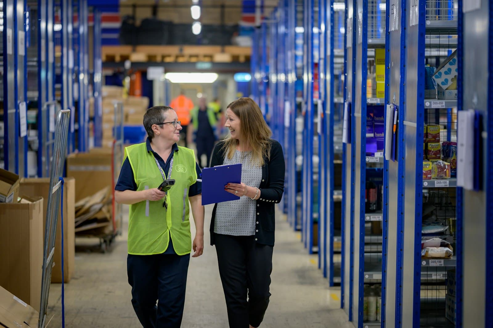 Stratense operators working alongside a client team
